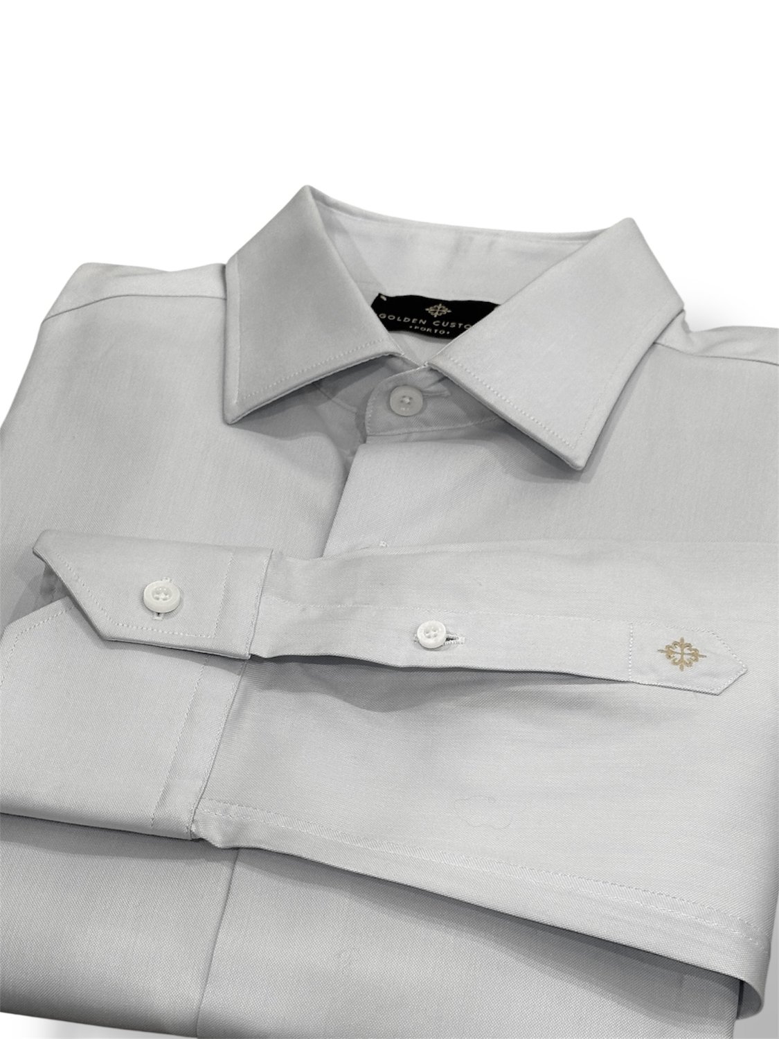 Camisa regular azul 2