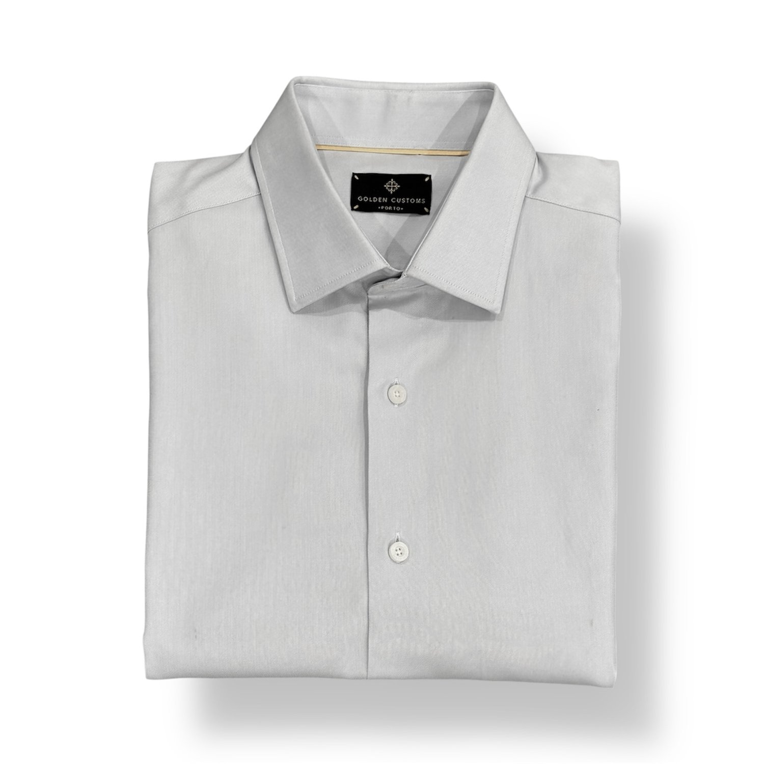 Camisa regular azul 3