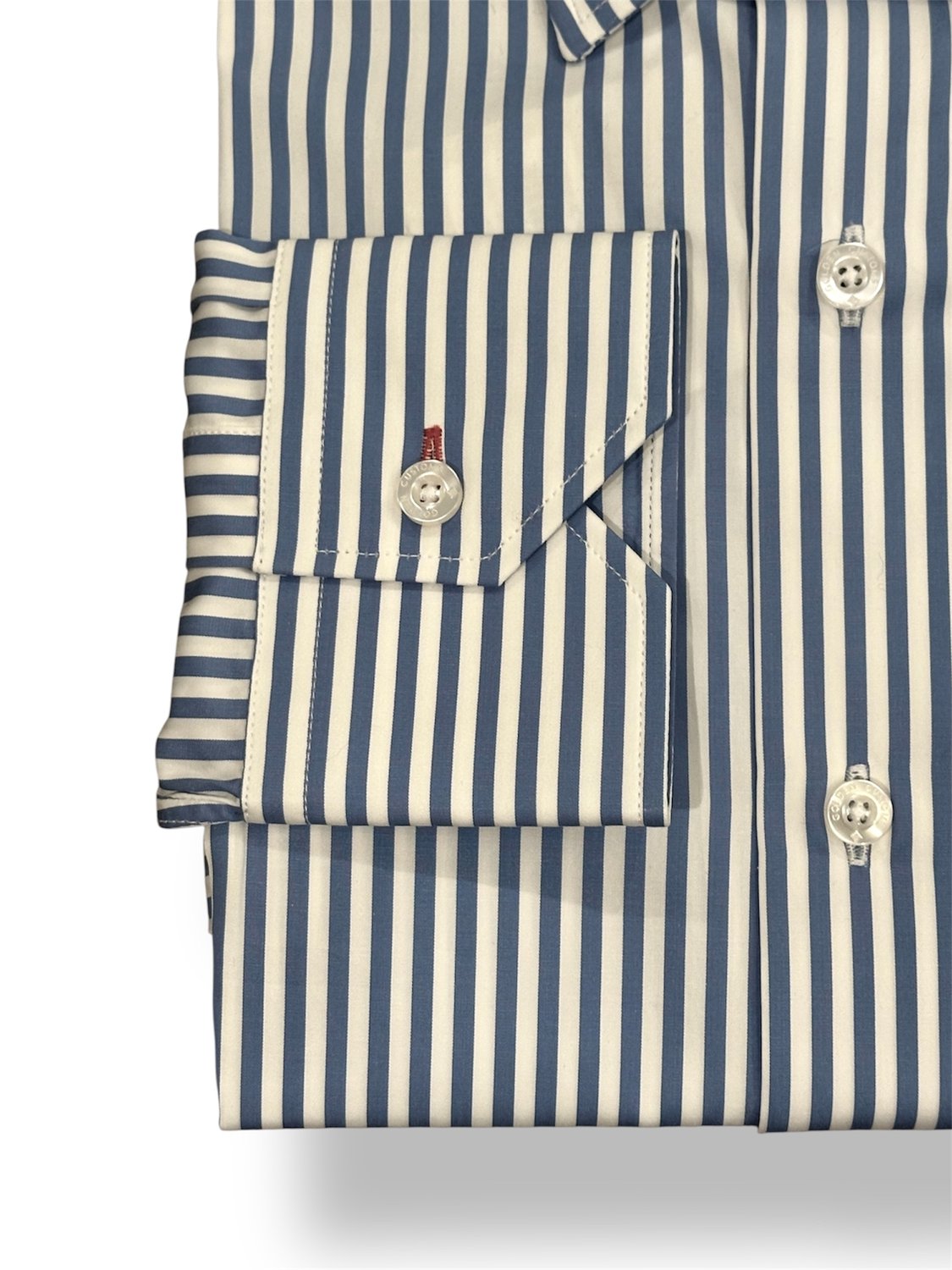 Camisa riscas azul 3