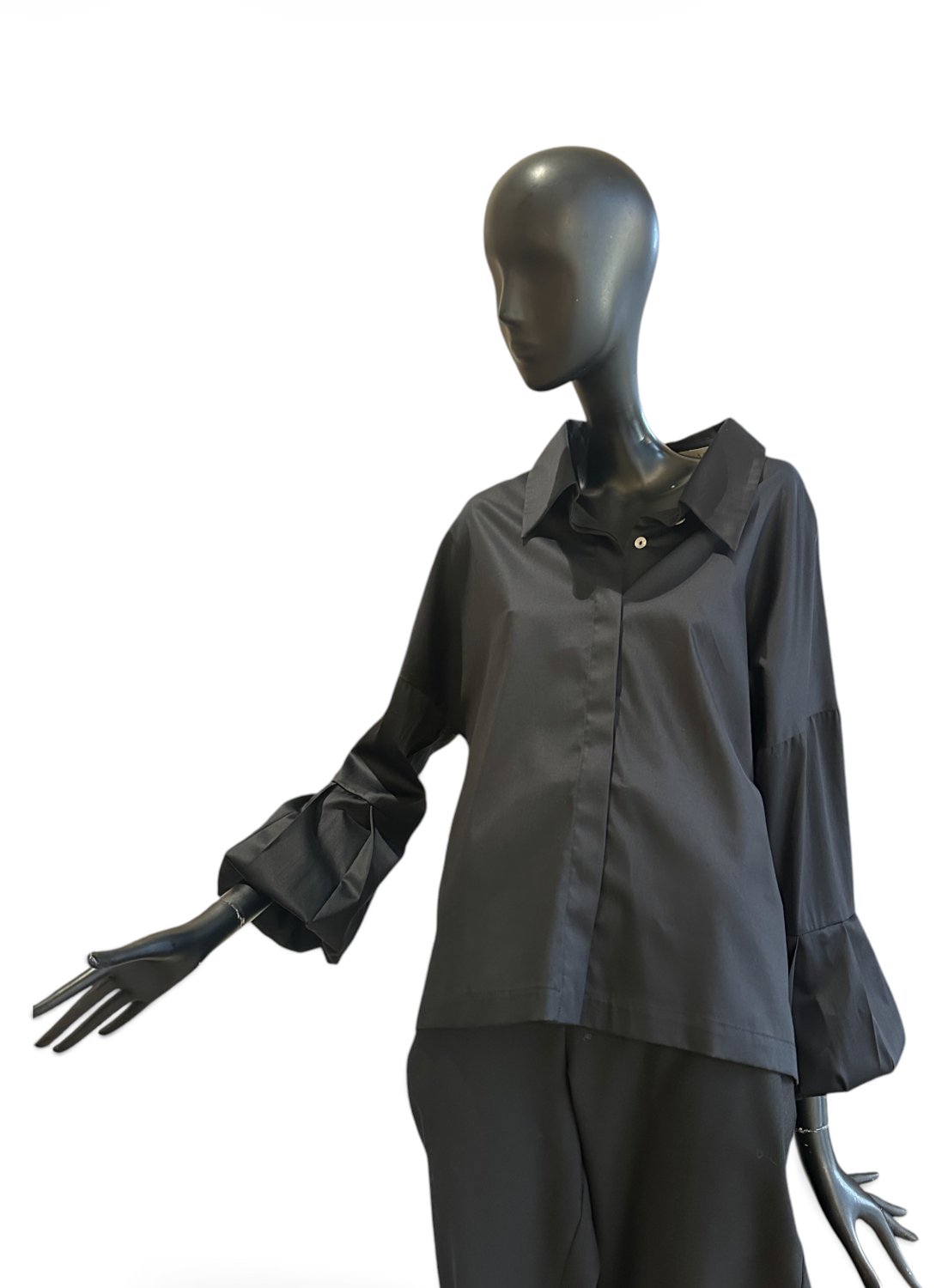 Blusa com pregas curta 1