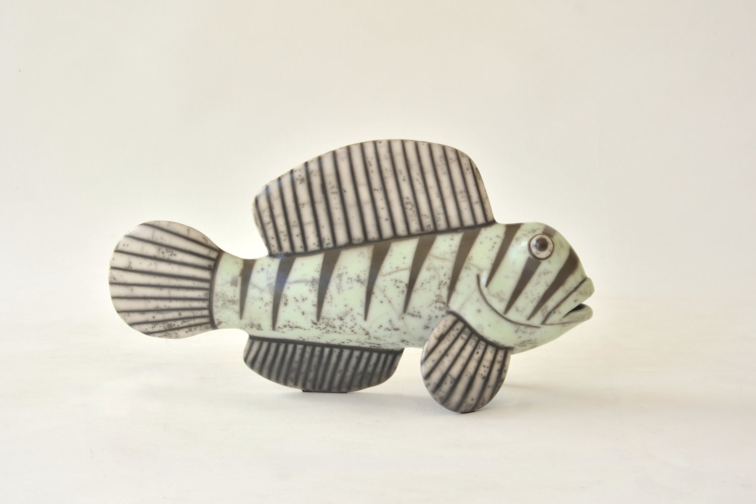 Peixe em Cerâmica Raku 2