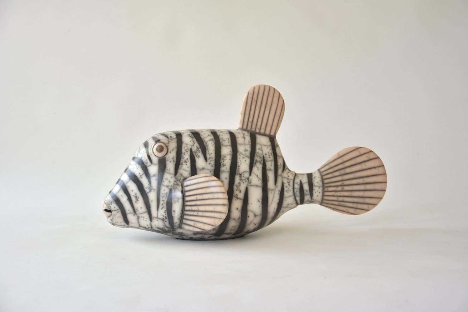 Peixe em Cerâmica Raku 18