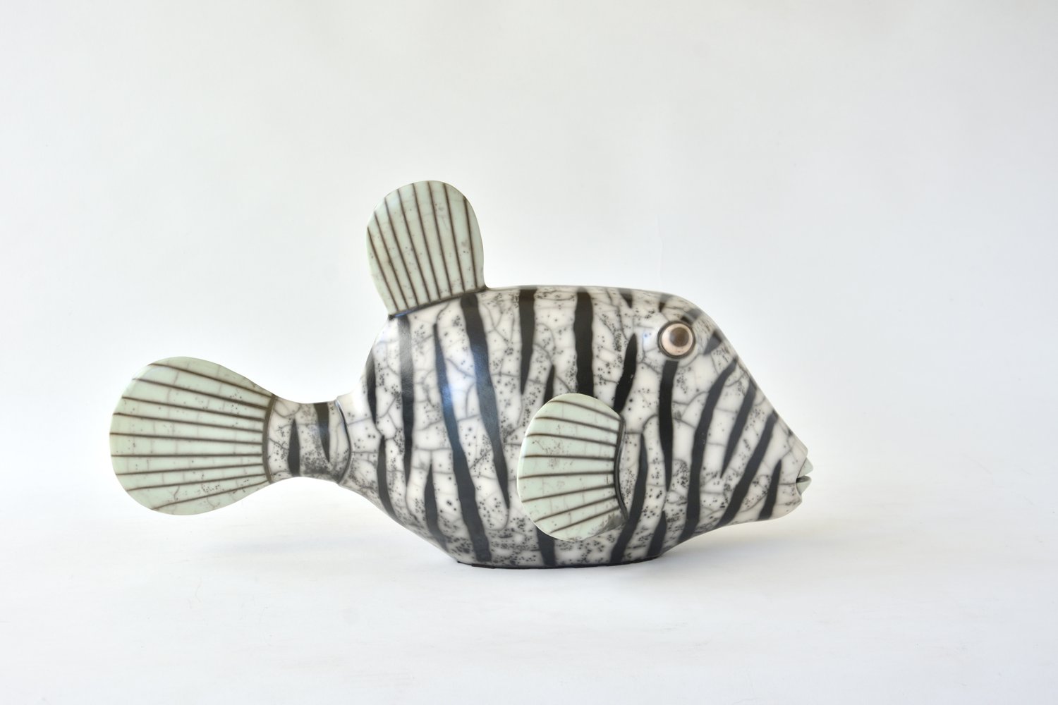 Peixe em Cerâmica Raku 19