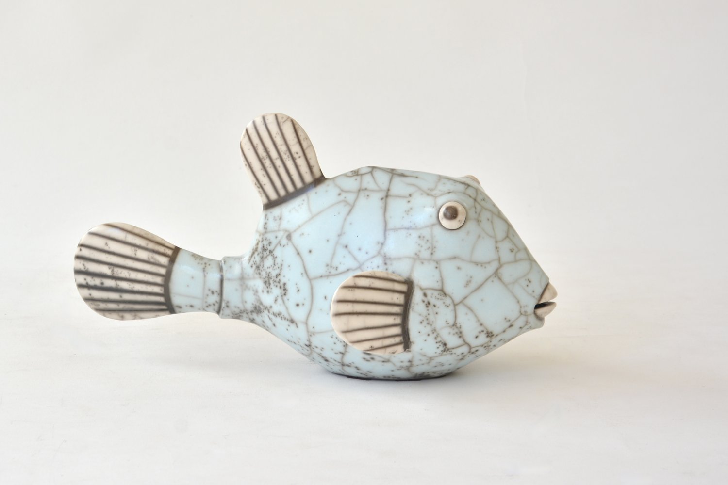 Peixe em Cerâmica Raku 4
