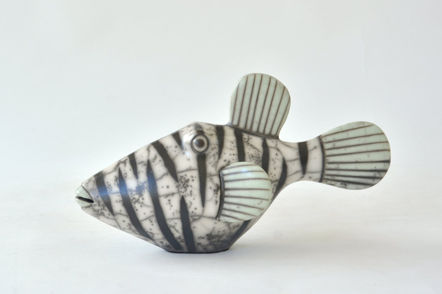 Peixe em Cerâmica Raku 6