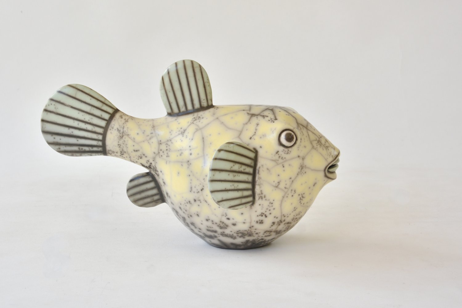 Peixe em Cerâmica Raku 7