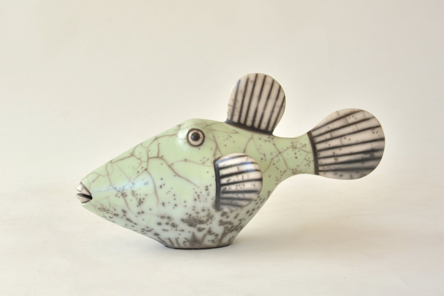 Peixe em Cerâmica Raku 8