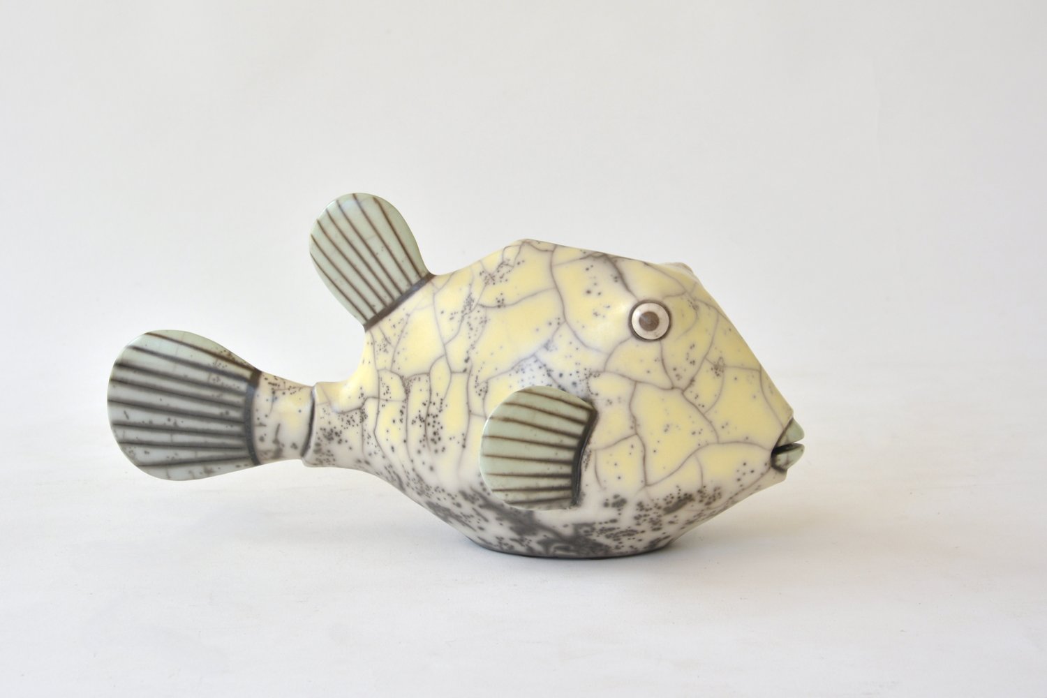 Peixe em Cerâmica Raku 9