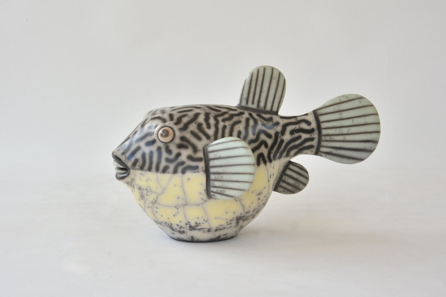 Peixe em Cerâmica Raku 10