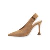 Sapato camurça slingback 1