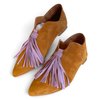 Sapato blossom c/ franja 1