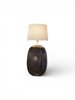 Candeeiro oval preto 2