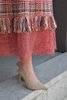 Vestido midi com franjas 3