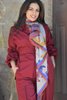 Blusa comprida com pregas e cinto 11