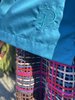 Blusa comprida com pregas e cinto 4