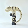 Camaleão em Cerâmica Raku 2
